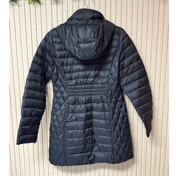 Michael Michael Kors Packable Down Puffer Jacket Black Women’s Size M - Picture 2 of 14